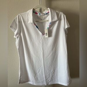 Tournament Collection White SS White Top